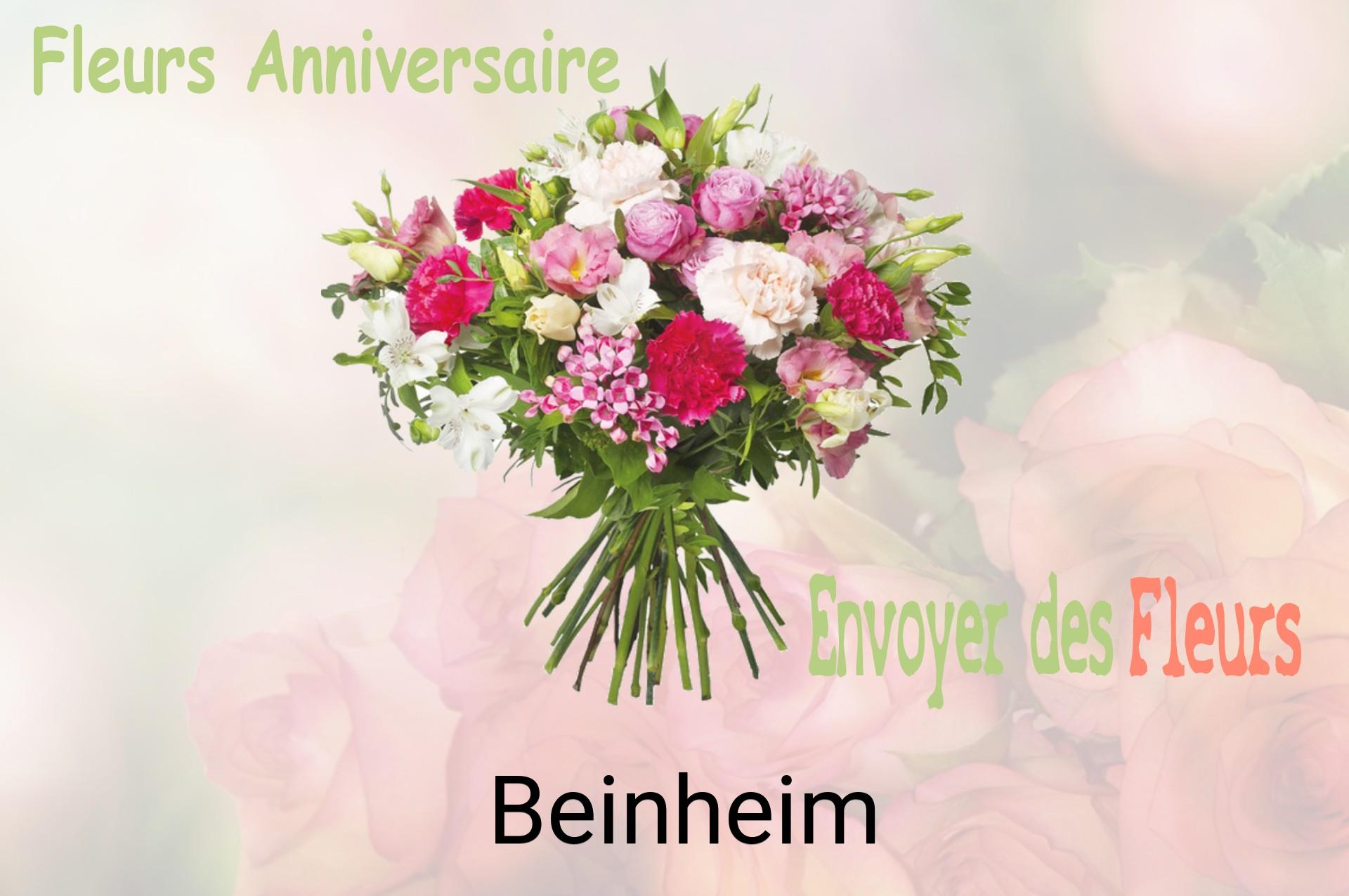 Bouquet de fleurs d’anniversaire livré à Beinheim