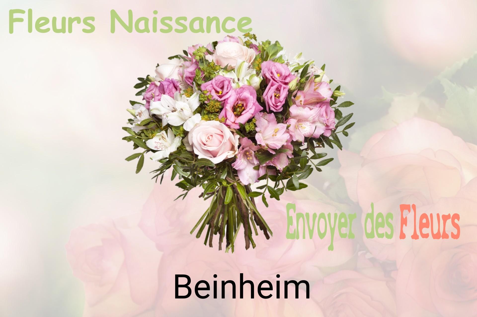 Bouquet de fleurs de naissance livré à Beinheim